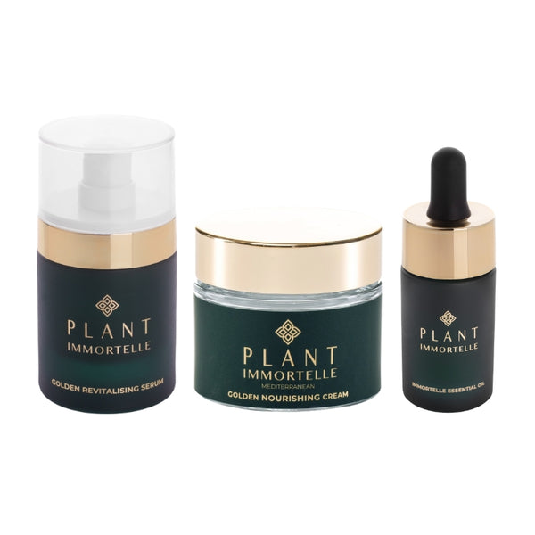 Anti-aging nourishing set with essential oil