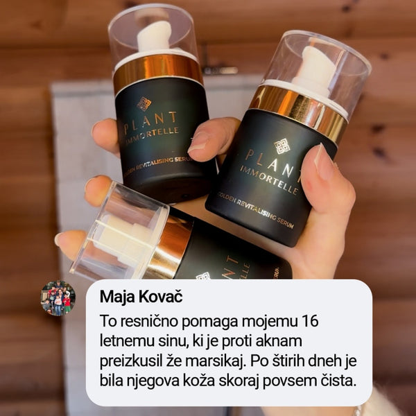 Golden anti-acne set