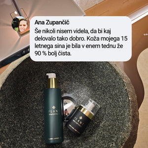 Golden anti-acne set