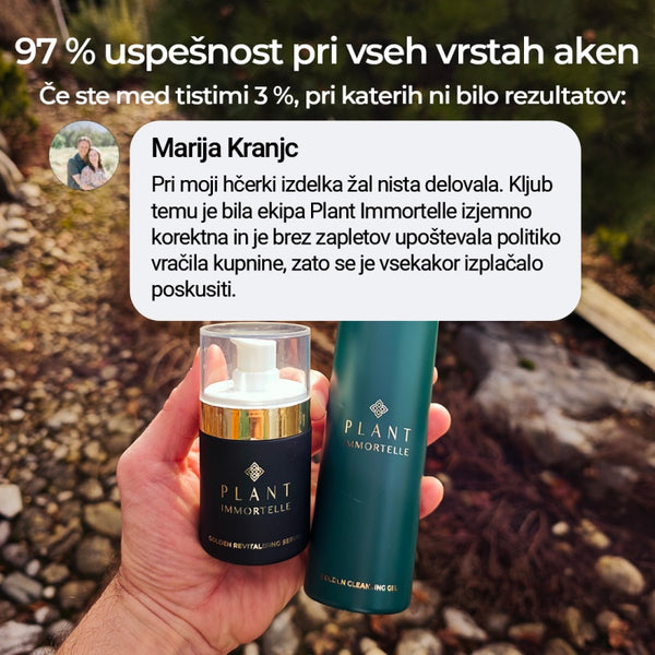 Golden anti-acne set