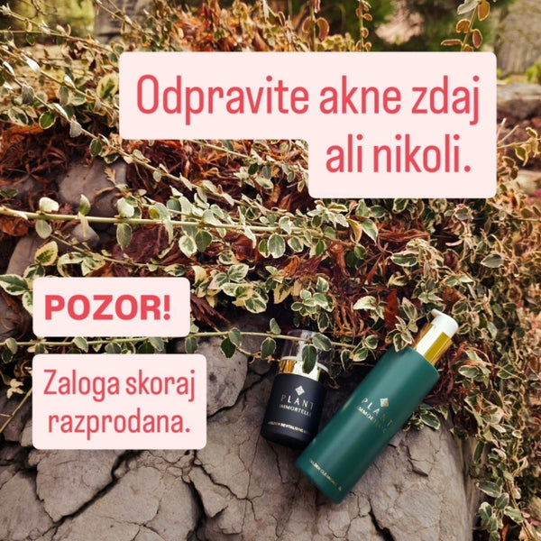 Golden anti-acne set