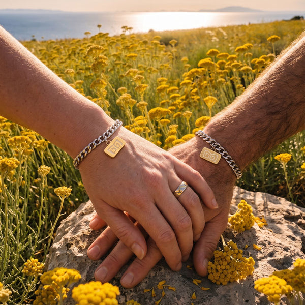 Magnetic bracelet Love